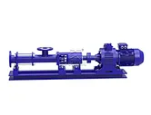 G series variable speed screw pump front view
